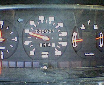 Punkt 200000 war es zu duster zum knipsen, da kamen wir n&auml;mlich gerade vom lecker Essen aus Sines zur&uuml;ck.