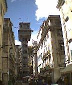Hochfahren kann man noch, aber der Weg zur Bairro Alto wird gerade renoviert.